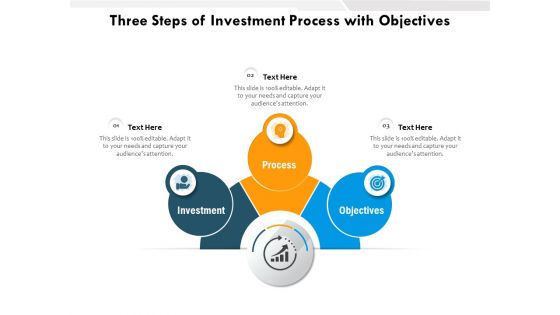 Three Steps Of Investment Process With Objectives Ppt PowerPoint Presentation Portfolio Picture PDF