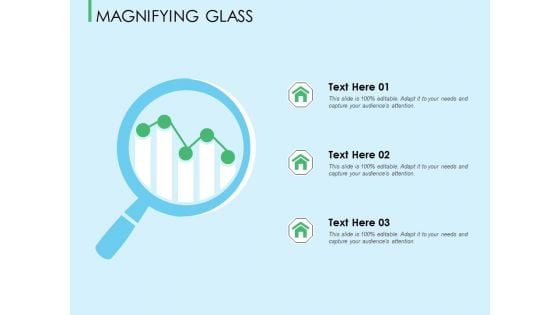 Three Trees Architecture Magnifying Glass Ppt Model Elements PDF