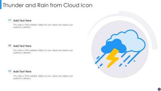 Thunder Icon Ppt PowerPoint Presentation Complete Deck With Slides