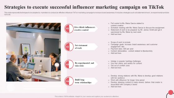 Tiktok Digital Marketing Campaign Strategies To Execute Successful Influencer Marketing Campaign Ideas PDF