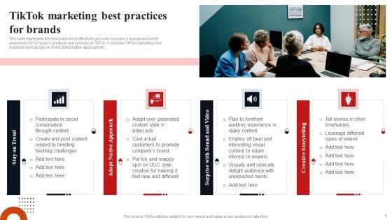 Tiktok Marketing Best Practices For Brands Elements PDF