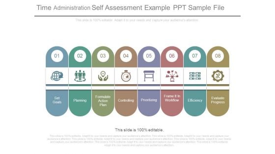 Time Administration Self Assessment Example Ppt Sample File