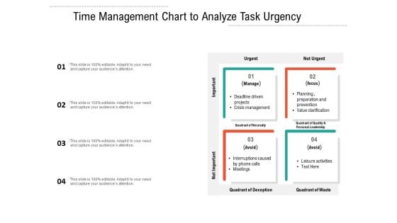Time Management Chart To Analyze Task Urgency Ppt Powerpoint Presentation File Display Pdf Time Management Chart To Analyze Task Urgency Ppt Powerpoint Presentation File Display Pdf