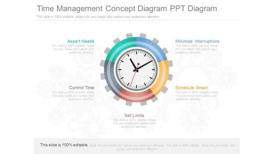 Time Management Concept Diagram Ppt Diagram