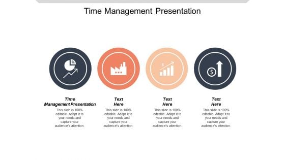 Time Management Presentation Ppt PowerPoint Presentation Model Information Cpb