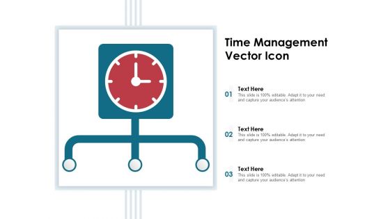 Time Management Vector Icon Ppt PowerPoint Presentation Pictures Background