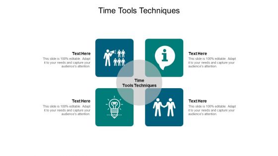Time Tools Techniques Ppt PowerPoint Presentation Pictures Themes Cpb Pdf