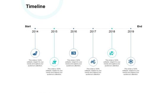 Timeline 2014 To 2019 Ppt PowerPoint Presentation File Graphics Design