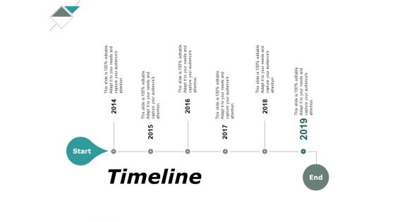 Timeline 2014 To 2019 Ppt PowerPoint Presentation Infographics Topics