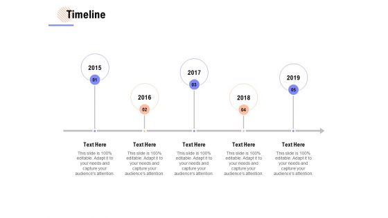 Timeline 2015 To 2019 Ppt PowerPoint Presentation Ideas Graphics Timeline 2015 To 2019 Ppt PowerPoint Presentation Ideas Graphics