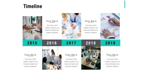 Timeline 2015 To 2019 Ppt PowerPoint Presentation Styles Gallery