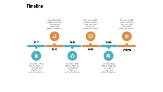 Timeline 2015 To 2020 Ppt PowerPoint Presentation Professional Slideshow