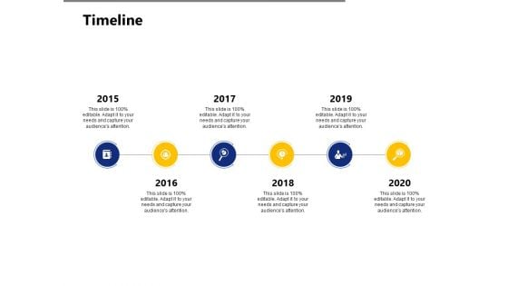 Timeline 2015 To 2020 Ppt PowerPoint Presentation Styles Rules