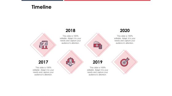 Timeline 2017 To 2020 Ppt PowerPoint Presentation Styles Maker