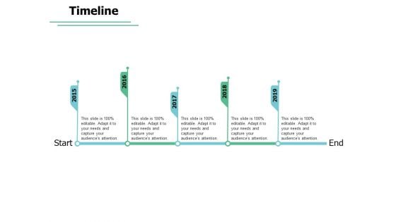 Timeline 5 Years Roadmap Ppt PowerPoint Presentation Inspiration Smartart