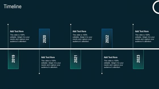 Timeline Business Application Development Playbook Structure PDF