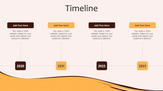 Timeline Digital Marketing Plan For Restaurant Business Themes PDF