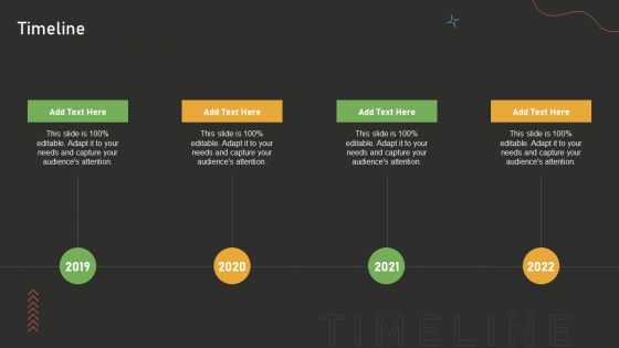 Timeline Dual Branding Campaign For Product Promotion And Recognition Elements PDF