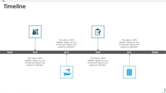 Timeline Edutech Investor Capital Raising Pitch Deck Clipart PDF