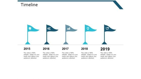 Timeline Five Year Process Ppt Powerpoint Presentation Styles Elements