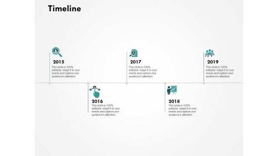 Timeline Five Years Process Ppt PowerPoint Presentation Professional Infographics