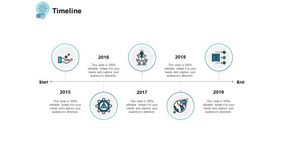 Timeline Five Years Roadmap Ppt PowerPoint Presentation Portfolio Guidelines