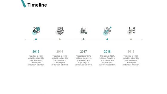 Timeline Five Years Roadmap Ppt PowerPoint Presentation Show Slides