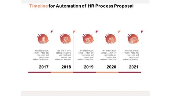 Timeline For Automation Of HR Process Proposal Ppt PowerPoint Presentationmodel Brochure PDF