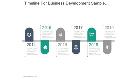 Timeline For Business Development Ppt PowerPoint Presentation Designs