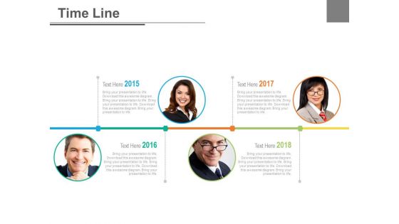Timeline For Professional Introduction Display Powerpoint Slides