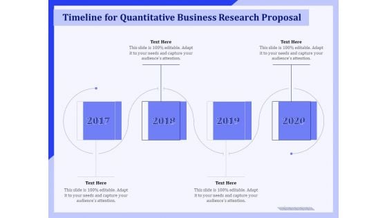 Timeline For Quantitative Business Research Proposal Ppt PowerPoint Presentation Styles Information PDF Timeline For Quantitative Business Research Proposal Ppt PowerPoint Presentation Styles Information PDF