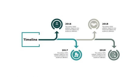 Timeline Four Year Process Ppt Powerpoint Presentation Background Designs