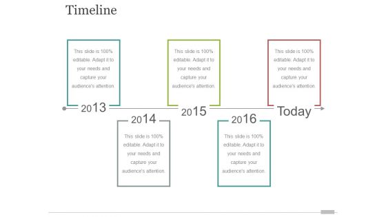 timeline ppt powerpoint presentation ideas demonstration