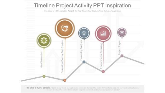 Timeline Project Activity Ppt Inspiration