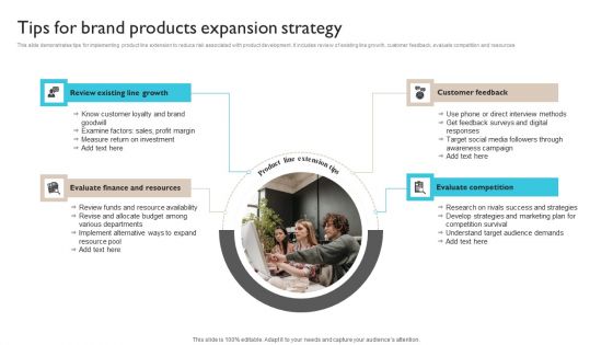 Tips For Brand Products Expansion Strategy Ppt Styles Graphics Template PDF