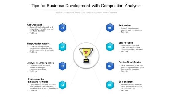 Tips For Business Development With Competition Analysis Ppt PowerPoint Presentation Portfolio Graphics Download PDF