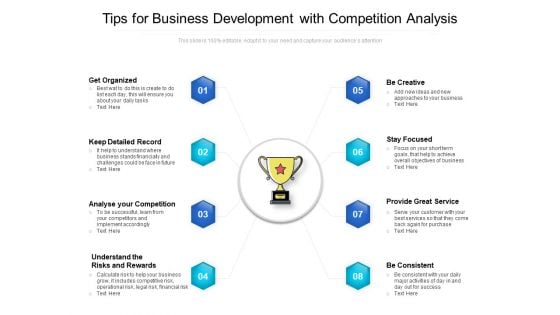 Tips For Business Development With Competition Analysis Ppt PowerPoint Presentation Portfolio Graphics Download PDF