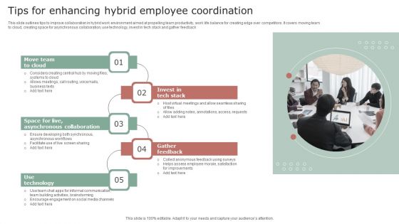 Tips For Enhancing Hybrid Employee Coordination Microsoft PDF