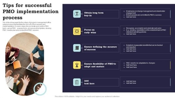Tips For Successful PMO Implementation Process Guidelines PDF