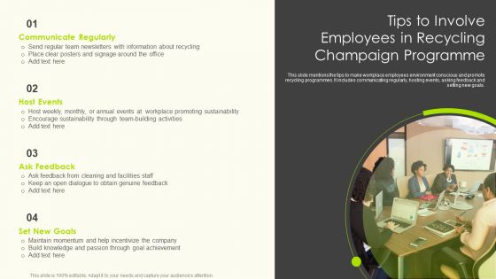 Tips To Involve Employees In Recycling Champaign Programme Rules PDF