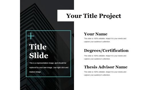 Title Slide Ppt PowerPoint Presentation Infographics Slides