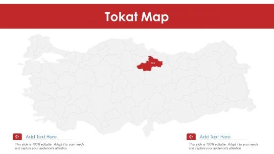 Tokat Map PowerPoint Presentation PPT Template PDF