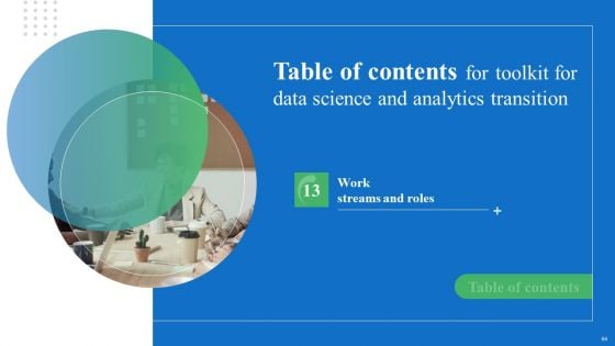 Toolkit For Data Science And Analytics Transition Ppt PowerPoint Presentation Complete Deck With Slides