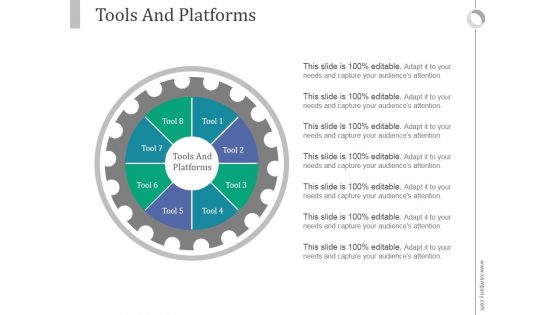 Tools And Platforms Ppt PowerPoint Presentation Slides