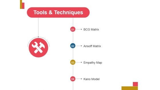 Tools And Techniques Ppt PowerPoint Presentation Images