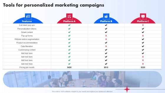 Tools For Personalized Marketing Campaigns Ppt PowerPoint Presentation File Outline PDF Tools For Personalized Marketing Campaigns Ppt PowerPoint Presentation File Outline PDF
