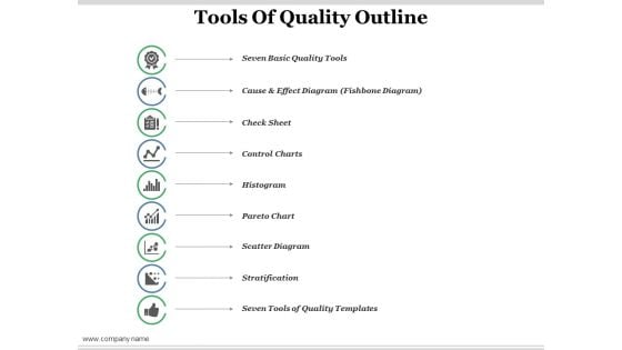 Tools Of Quality Outline Ppt PowerPoint Presentation Summary Introduction