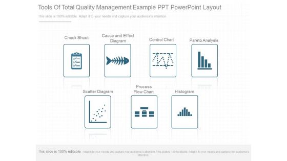 Tools Of Total Quality Management Example Ppt Powerpoint Layout
