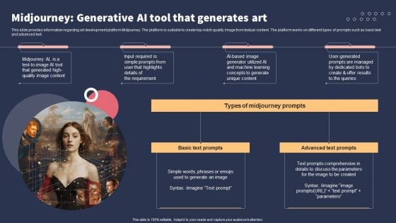 Top 10 Revolutionary Solutions For Everything Midjourney Generative AI Tool That Generates Art Sample PDF