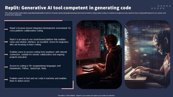 Top 10 Revolutionary Solutions For Everything Replit Generative AI Tool Competent In Generating Code Icons PDF